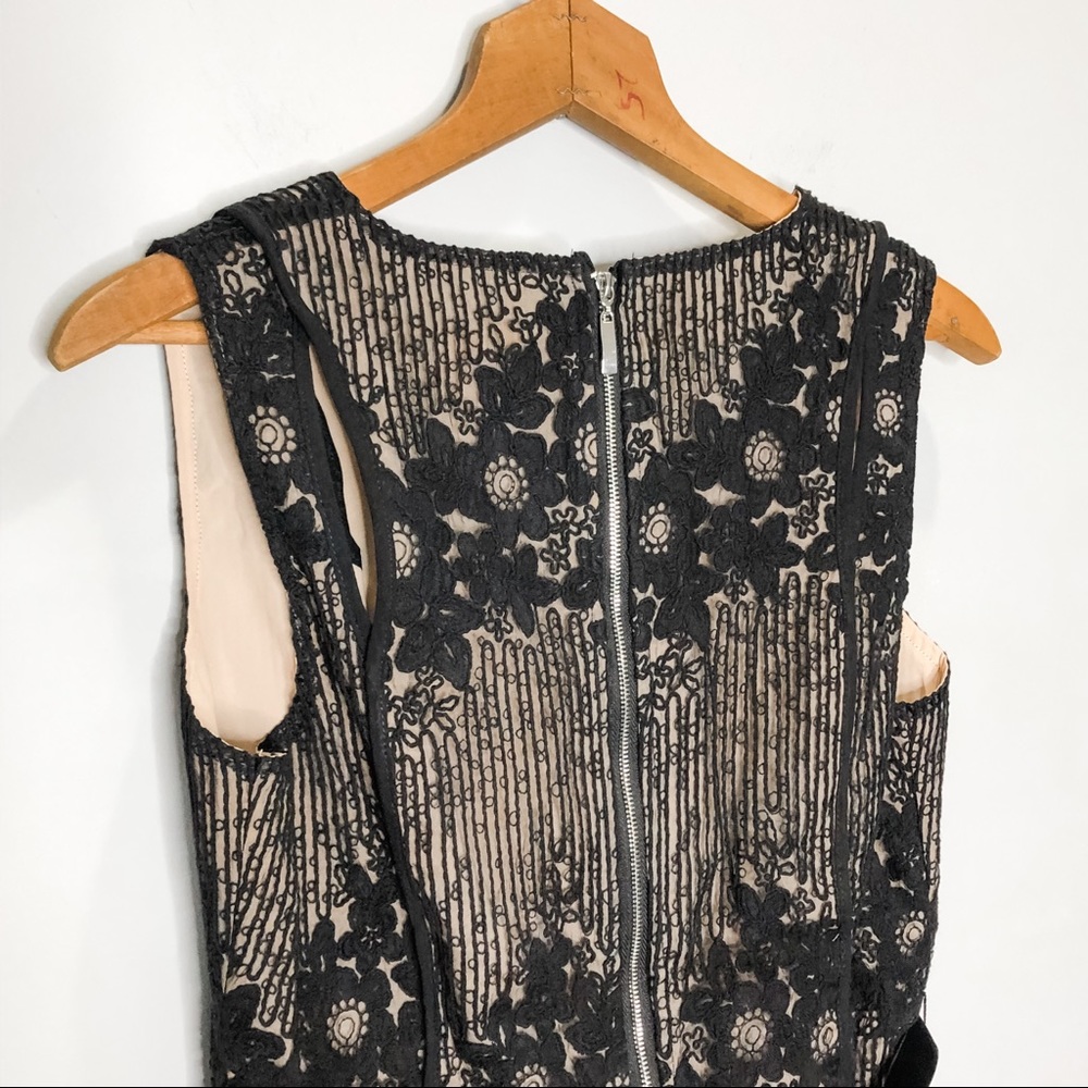 🦋🌙 NWT FOXIEDOX x ANTHROPOLOGIE | Asha Black Lace Dress - Picture 9 of 15